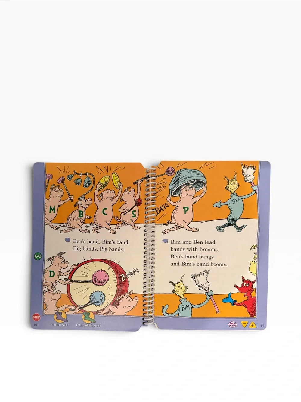 Dr. Seuss Fox in Socks 1st Grade LeapPad Book & Cartridge set
